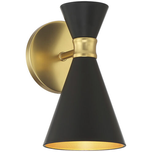 Conic 1 Light 5.5 inch Honey Gold Wall Sconce Wall Light